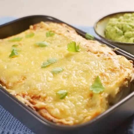 Pileće enchilade s guacamole dipom